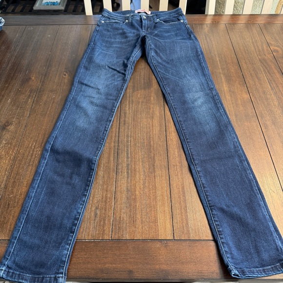 Fiorucci x Naomi Campbell Jeans Sz 25 High-Rise Stretch Denim Made in Italy NWT - Picture 5 of 13